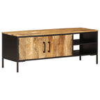vidaXL TV-Schrank 110x35x40 cm Massivholz Mango