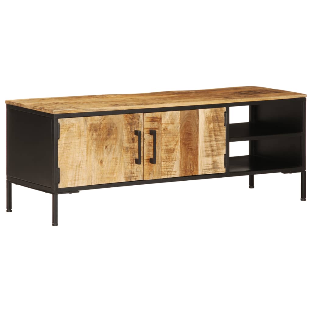 vidaXL TV-Schrank 110x35x40 cm Massivholz Mango