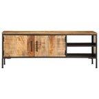 vidaXL TV-Schrank 110x35x40 cm Massivholz Mango
