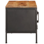 vidaXL TV-Schrank 110x35x40 cm Massivholz Mango