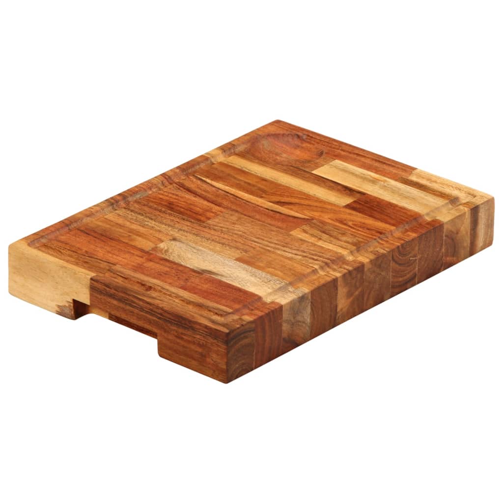 vidaXL Schneidebrett 30x21x4 cm Massivholz Akazie