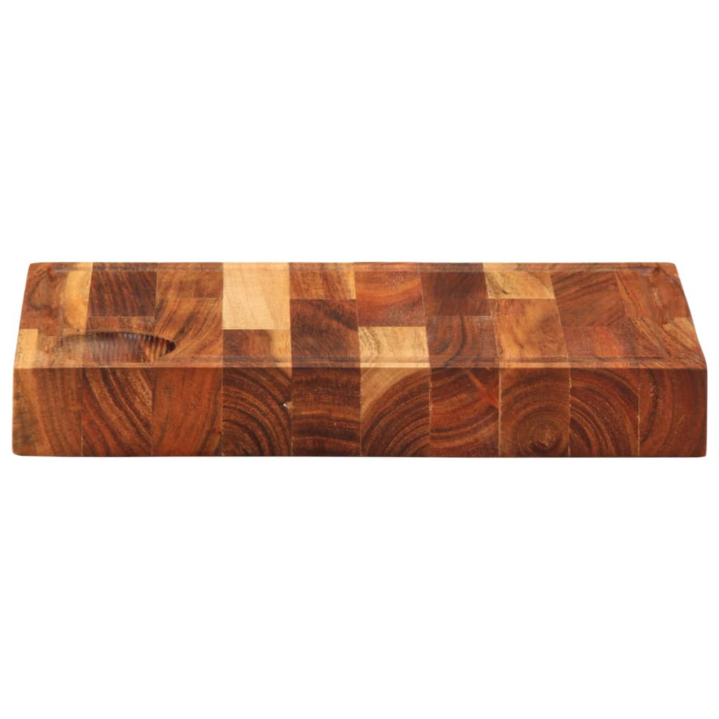vidaXL Schneidebrett 30x21x4 cm Massivholz Akazie