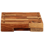 vidaXL Schneidebrett 30x21x4 cm Massivholz Akazie