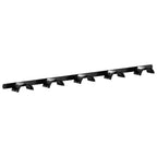 vidaXL Trensenhalter für 5 Trensen Schwarz Eisen