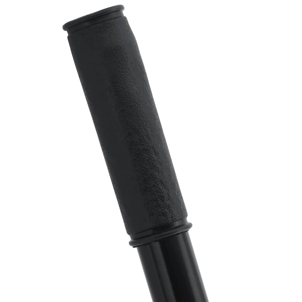 vidaXL Heugabel-Stiel Ø3,5x127,5 cm Schwarz Stahl