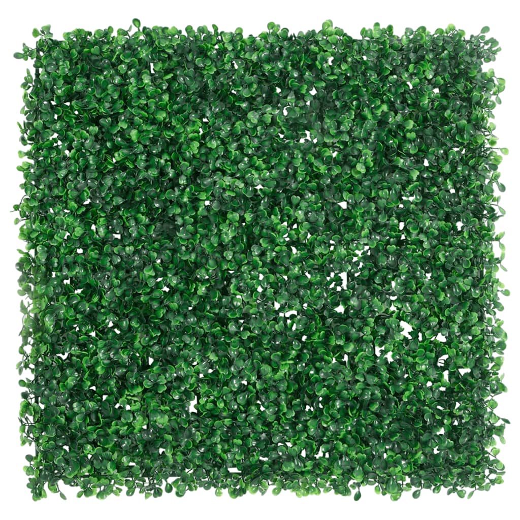 vidaXL Kunsthecken 6 Stk. Grün 50x50 cm