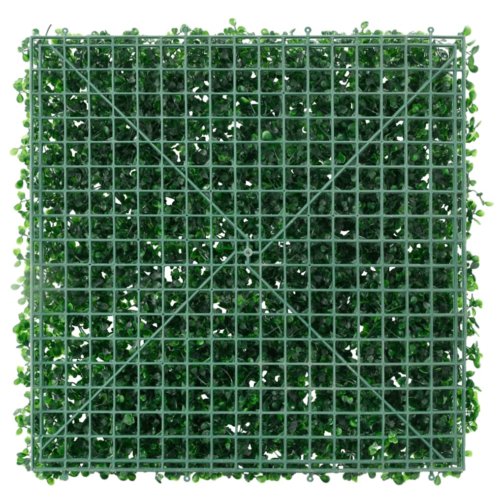 vidaXL Kunsthecken 6 Stk. Grün 50x50 cm