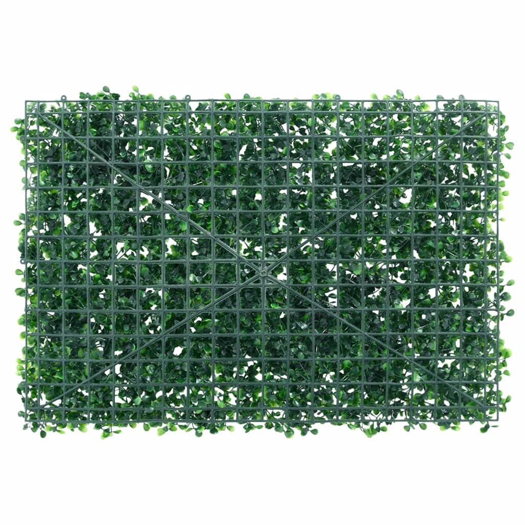 vidaXL Kunsthecken 24 Stk. Grün 40x60 cm