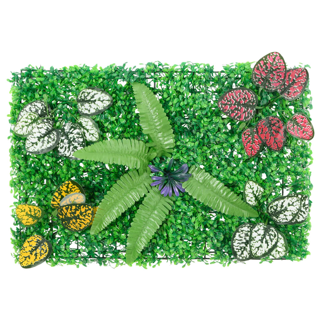 vidaXL Sichtschutz aus Kunstpflanzen 6 Stk. Grün 40x60 cm