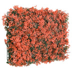 vidaXL Ahornblatt-Sichtschutz Künstlich 24 Stk. Hellrot 40x60 cm