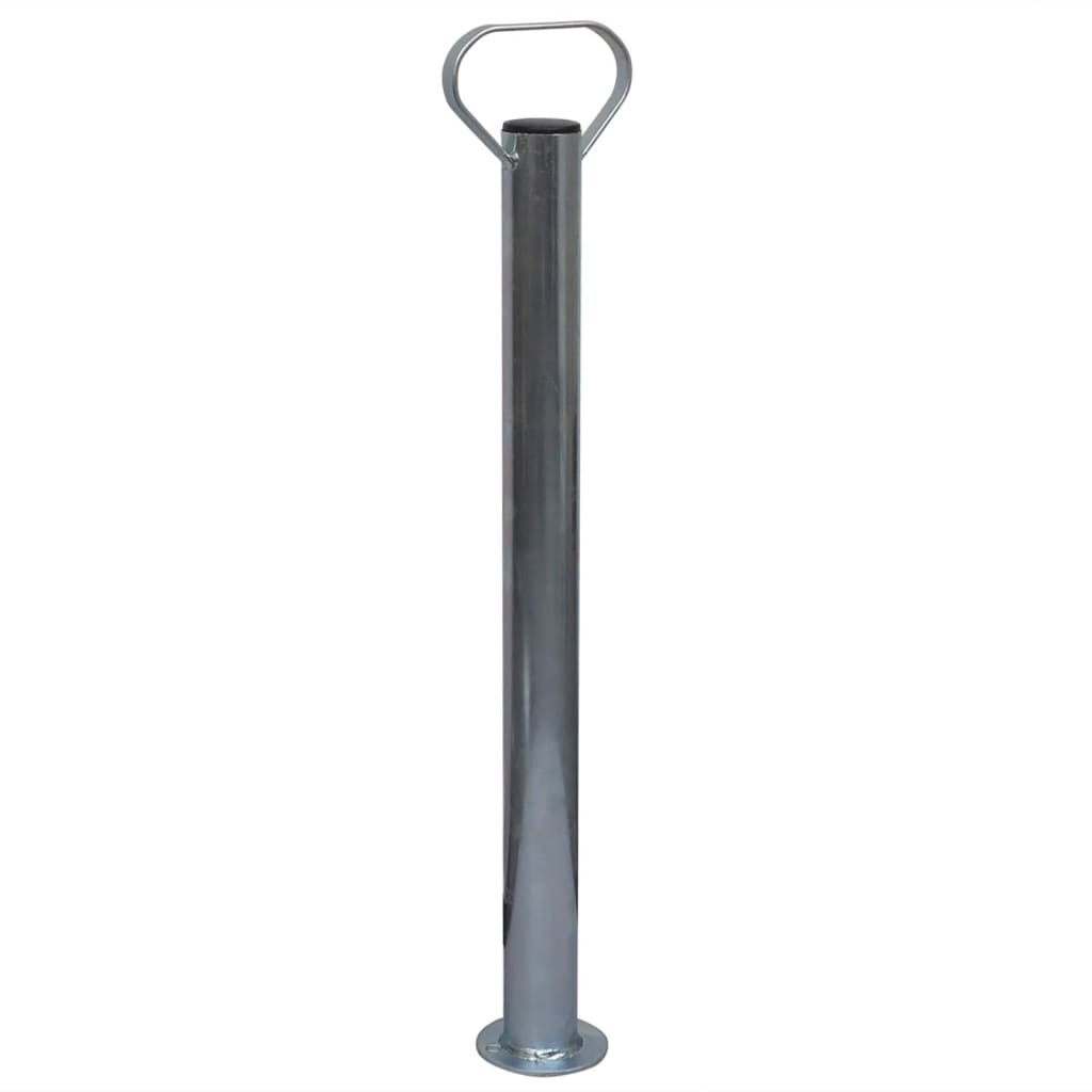 vidaXL Stützrad 60 mm mit 2 Stützrohren und 2 Klemmen