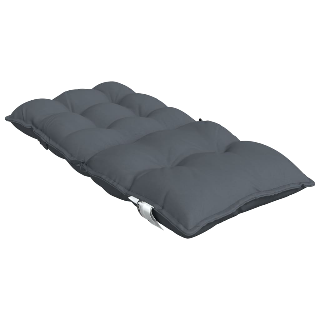 vidaXL Niedriglehner-Auflagen 6 Stk. Anthrazit Oxford-Gewebe