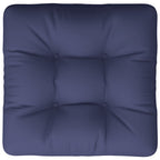 vidaXL Palettenkissen Marineblau 50x50x12 cm Stoff