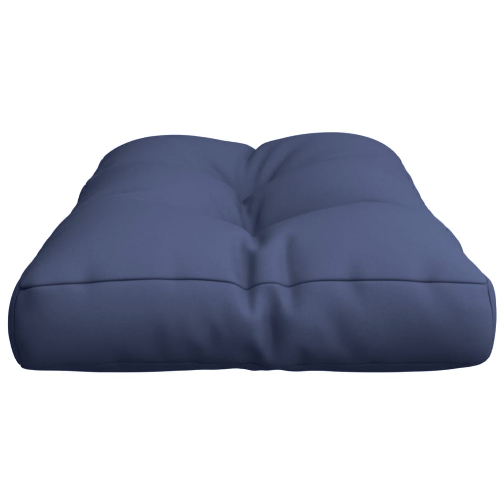 vidaXL Palettenkissen Marineblau 70x40x12 cm Oxford-Gewebe