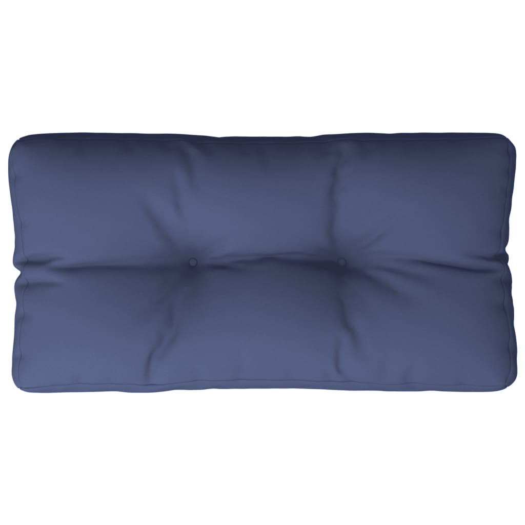 vidaXL Palettenkissen Marineblau 70x40x12 cm Oxford-Gewebe