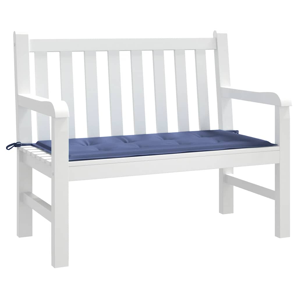 vidaXL Gartenbank-Auflage Marineblau 100x50x4 cm Oxford-Gewebe