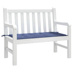 vidaXL Gartenbank-Auflage Marineblau 100x50x4 cm Oxford-Gewebe