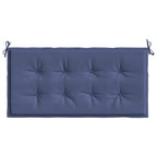 vidaXL Gartenbank-Auflage Marineblau 100x50x4 cm Oxford-Gewebe