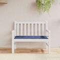 vidaXL Gartenbank-Auflage Marineblau 100x50x4 cm Oxford-Gewebe