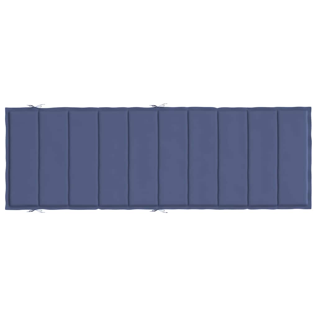 vidaXL Sonnenliegen-Auflage Marineblau Oxford-Gewebe