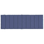 vidaXL Sonnenliegen-Auflage Marineblau Oxford-Gewebe
