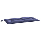 vidaXL Gartenbank-Auflagen 2 Stk. Marineblau 100x50x7 cm Oxford-Gewebe