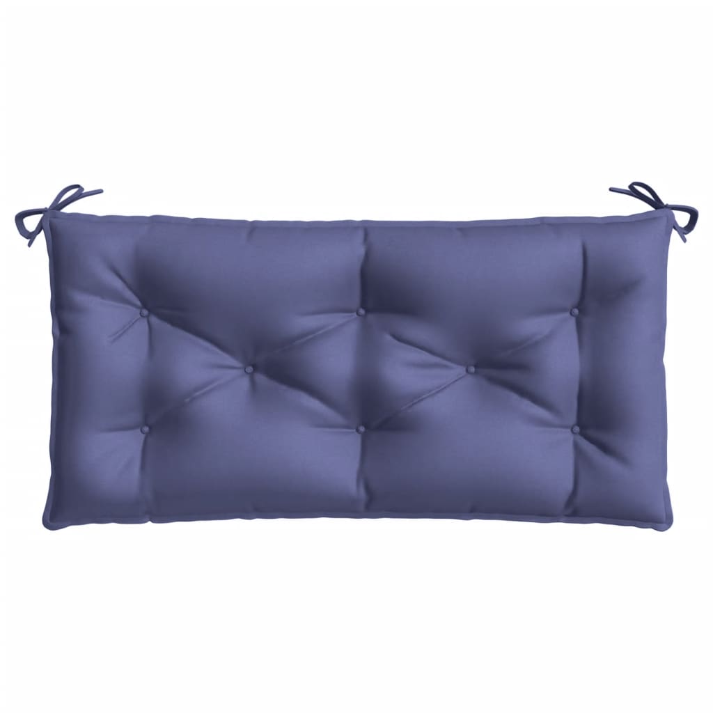 vidaXL Gartenbank-Auflagen 2 Stk. Marineblau 100x50x7 cm Oxford-Gewebe