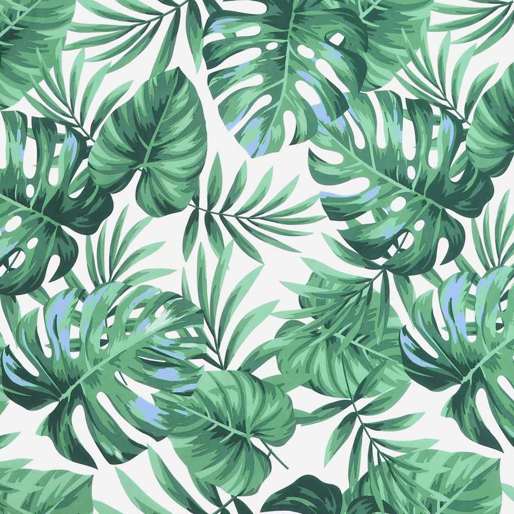 vidaXL Palettenkissen Blattmuster 60x60x9,5 cm Oxford-Gewebe