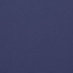 vidaXL Kissen Rund Marineblau Ø 60x11 cm Oxford-Gewebe