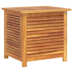 vidaXL Gartenbox mit Lüftungsschlitzen 60x50x56 cm Massivholz Akazie