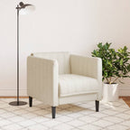 vidaXL Sessel Leinen