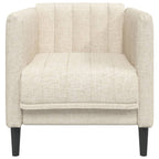 vidaXL Sessel Leinen
