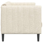 vidaXL 2-Sitzer-Sofa Leinen