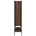 vidaXL Bücherregal Braun Eichen-Optik 102x30x141,5 cm Holzwerkstoff
