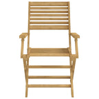 vidaXL Gartenstühle 6 Stk. Klappbar 54,5x61,5x86,5cm Massivholz Akazie