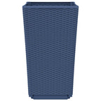 vidaXL Pflanzkübel 4 Stk. Blaugrau 32,5x32,5x57 cm PP