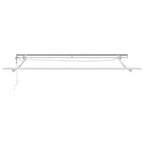 vidaXL Markise Automatisch mit LED Weinrot 300x250 cm