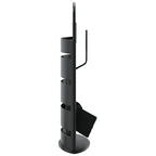 vidaXL 5-teiliges Kaminbesteck-Set 23 x 15 x 66 cm Stahl