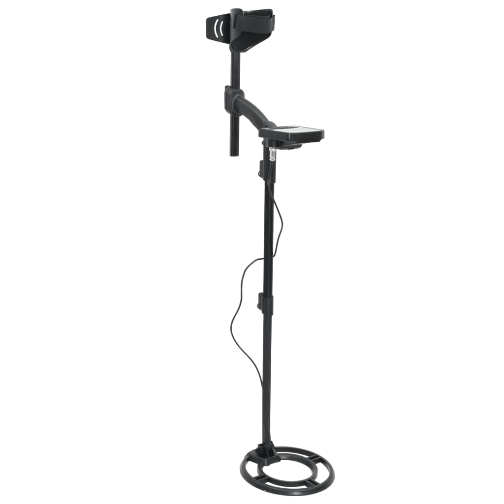 vidaXL Metalldetektor 18 cm Suchtiefe Pinpoint und Auto-Tune-Funktion
