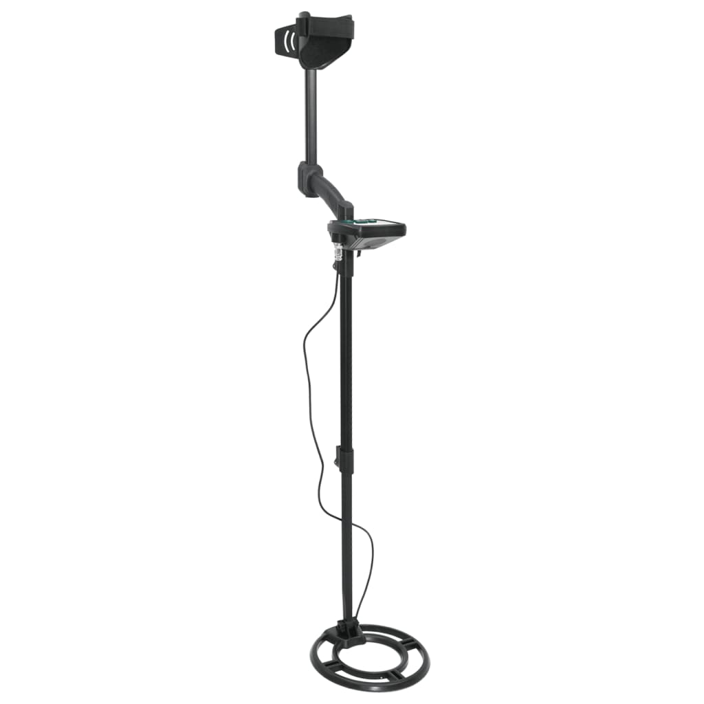 vidaXL Metalldetektor 24 cm Suchtiefe mit LCD-Display