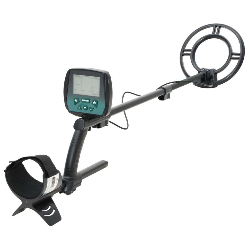 vidaXL Metalldetektor 24 cm Suchtiefe mit LCD-Display
