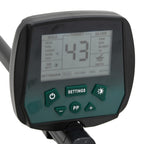 vidaXL Metalldetektor 24 cm Suchtiefe mit LCD-Display