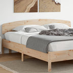 vidaXL Kopfteil 200 cm Massivholz Kiefer