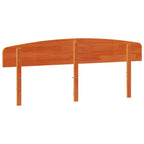 vidaXL Kopfteil Wachsbraun 200 cm Massivholz Kiefer