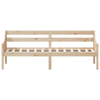 vidaXL Tagesbett ohne Matratze 80x200 cm Massivholz Kiefer