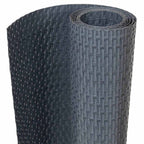 vidaXL Balkon-Sichtschutz Anthrazit 300x80 cm Poly Rattan