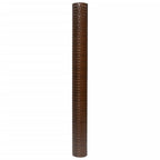 vidaXL Balkon-Sichtschutz Braun und Schwarz 300x80 cm Poly Rattan
