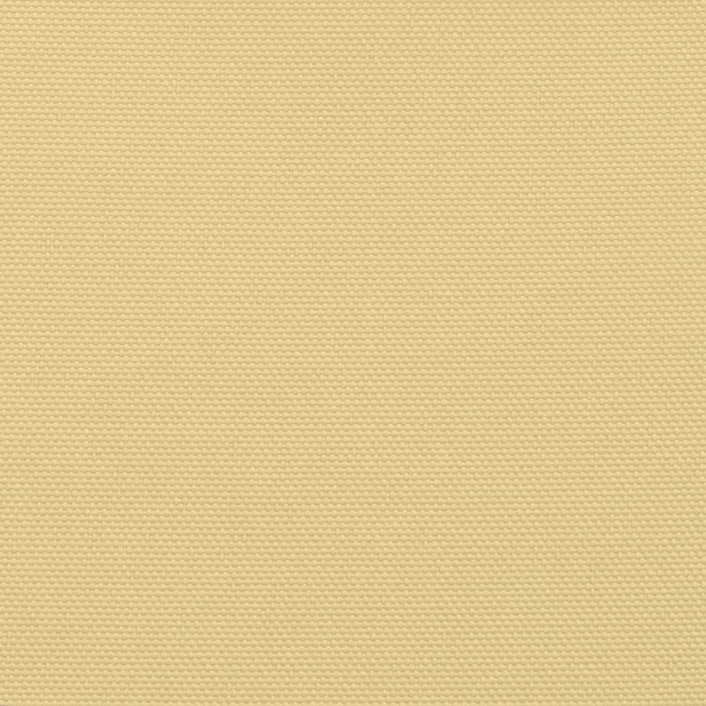 vidaXL Balkon-Sichtschutz Sandfarben 90x400 cm 100% Polyester-Oxford