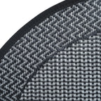 vidaXL Outdoor-Teppich ARAKIL Grau Ø160 cm PP
