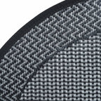 vidaXL Outdoor-Teppich ARAKIL Grau Ø200 cm PP